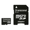 Transcend Premium - Flashgeheugenkaart (Adapter voor microSDHC naar SD inbegrepen) - 8 GB - Class 10 - 133x - microSDHC