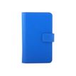 UNPLUG SLIDECOVER universel Folio M - Flip cover voor mobiele telefoon - blauw