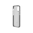 Force Case Life - coque de protection pour Iphone 12 Mini - transparent contour noir