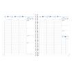 3371010125920-Quo Vadis - Agenda - Spiralé - Euréquart S - Semainier Planning - Français - Club - Noir - 13 mois de décembre à décembre - 24x30 cm - Papier Clairefontaine blanc - Fabri--1