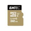 Emtec Elite Gold - carte mémoire 32 Go - Class 10 - micro SDHC