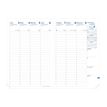 3371010126057-Quo Vadis - Agenda avec répertoire - H24/24 - Semainier Planning - Français - Impala - Noir - 13 mois de décembre à décembre - 16x24 cm - Papier Clairefontaine blanc - Fabri--1