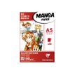 Clairefontaine BD Comics Manga illustrations - Bloc de dessin - A5 - 50 feuilles - 100 gr