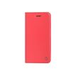 Muvit Folio Stand - Protection à rabat pour iPhone 7 - rose