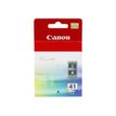 Canon CL-41 - cyan, magenta, jaune - cartouche d'encre originale