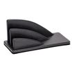 3338805002705-Quo Vadis Satiny - Trieur éventail 2 compartiments - 23,5 x 10 cm - noir-Angle gauche-0