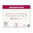 Clairefontaine Fontaine - Tekenblok - 240 x 300 mm - 25 vellen - wit