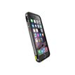X-Doria Defense Lux - Achterzijde behuizing voor mobiele telefoon - aluminium, polycarbonaat - koolstofzwart - voor Apple iPhone 6 Plus, 6s Plus