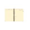 3371010119127-Recharge pour organiseur Timer 21 Prestige - 1 semaine sur 2 pages - 15 x 21 cm - papier ivoire - Quo V--0