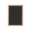 BEQUET Ecolière - Krijtbord - hanging - 300 x 400 mm - zwart