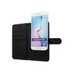 Muvit Universal Slider Case With Stand Function - Flip cover voor mobiele telefoon - zwart
