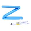 4002390069236-MaulZed - Lampe de bureau mobile LED - réglable - bleu clair-Droite-8