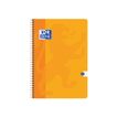Oxford School - Notitieboek - met draad gebonden - A4 - 100 pagina's - extra wit papier - van ruiten voorzien - verkrijgbaar in verschillende kleuren