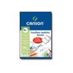 CANSON - 50 Feuillets mobiles - 24 x 32 cm - blanc