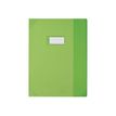Oxford Strong Line - Protège cahier sans rabat - 24 x 32 cm - vert translucide
