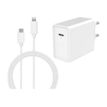BigBen - chargeur secteur pour smartphone + câble USB-C/Lightning - blanc