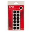 8410782136583-APLI kids - Fermeture velcro - 12 pièces - point - 1,9 cm de diamètre - noir - non perma-P_300002328_1-0