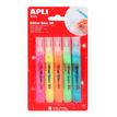 8410782132240-APLI kids - Colle à paillettes - 13 ml - vert fluo, jaune fluo, orange fluorescent, rose -P_300007835_1-0