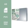 0077511537646-Fellowes Superclear PVC - 100 unités - couverture à reliure PVC--1