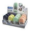 8411574060499-MILAN Silver - Gomme/tube taille-crayon - capsule - jaune, rose, turquoise, bleu marine (p-P_300013434_1-0