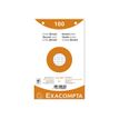 3130630106531-Fiches bristol quadrillées 5x5 perforées Exacompta – 125 x 200 mm – Paquet de 100 
