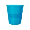 4002432101542-Leitz WOW - corbeille à papier - 15 L - polypropylène (PP), polystyrène - bleu métalli-P_300016571_2-0