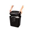 043859647422-Fellowes Powershred M-8C - destructeur de documents coupe croisée - 8 feuilles - Corbeille-P_300018456_8-4