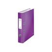 4002432104079-Leitz WOW 180° - Classeur à levier - Dos 50 mm - A4 - pour 350 feuilles - violet métall-P_300018713_7-0