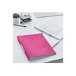 4002432106349-Leitz WOW - classeur à anneaux - pour A4 - capacité : 190 feuilles - rose métallisé-P_300018795_3-2