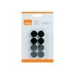 5028252139892-Nobo aimant - 2 cm de diamètre - noir (pack de 8)-P_300023765_3-4