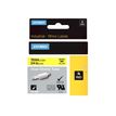 0071701180582-DYMO Rhino tubes thermorétractables - Polyoléfine - noir sur jaune - rouleau (1,9 cm x 1-P_300023883_2-2