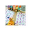 3134725003934-Cléopâtre NÉFERTARI - Peinture - gouache - bleu pastel - 250 ml-P_300024579_1-1