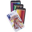 4007817048306-CAJA METAL 36 LAPICES COLOR HEXAGONA STAEDLER--2