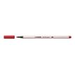 4006381545617-STABILO Pen 68 Brush - feutre pinceau à pointe souple - rouge foncé-P_300029999_1-0