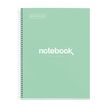 8422593460504-Notebook Emotions, Couverture rigide, A4, quadrillage 5x5 mm, 80 feuilles de 1 couleur, Miquelrius, Men--0