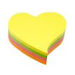 4011169583514-Global Notes - Notes adhésives - 200 feuilles - En forme de coeur - 70 x 70 mm - couleurs assorties--0