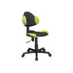 3760185027977-Fauteuil de bureau enfant ADEL - noir et vert-P_300036845_1-0