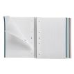 8422593060285-Notebook Eco Design, Carton recyclé, A4, quadrillage 5x5 mm, 120 feuilles de 4 couleurs, Miquelrius, K--3