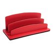 3338805002569-Quo Vadis Satiny - Trieur demi-rond 2 compartiments - 26 x 10,5 cm - rouge-P_300039590_1-0