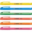 4006381131346-STABILO flash - Marcador - para papel de fax - naranja fluorescente - tinta al agua - 1-3.5 mm--4
