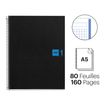 8422593026519-Notebook The Original, Couverture souple, A5, quadrillage 5x5 mm, 80 feuilles de 1 couleur, Miquelrius,--1