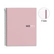 8422593499924-Notebook The Original, Couverture rigide, A5, lignes horizontales, 80 feuilles de 1 couleur, Miquelrius--1
