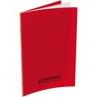 3020120105543-Conquérant Sept - Cahier polypro 17 x 22 cm - 192 pages - grands carreaux (Seyes) - rouge--0