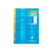3329680174991-Clairefontaine - feuilles simples pour déficients visuels - A4 - 100 pages - Grands carrea-P_300049387_1-0