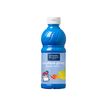 3013641882970-Lefranc Bourgeois Glossy - Peinture acrylique - cyan bleu primaire - 500 ml-P_300049914_1-0