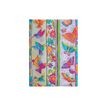 9781439772461-Paperblanks Laurel Burch Collection Playful Creations - Journal - reliure piquée - 125 x 180 mm - 144 pages - ligné - colibris et papillons - couvercle multicolore - carton-P_300050349_2-0