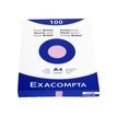 3130630133360-Exacompta - Pack de 100 Fiches Bristol - A4 - unies - rose-P_300050564_1-0