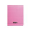3210330181011-Calligraphe 8000 - Cahier polypro 17 x 22 cm - 48 pages - grands carreaux (seyès) - rose-P_300051439_1-0
