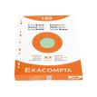 3130630136569-Exacompta - Pack de 100 Fiches Bristol - A4 - petits carreaux - perforées - couleurs asso-P_300052188_2-2