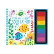 9781474963640-Sous la mer - Dessine avec les doigts - par Watt Fiona - livre à colorier-P_300054294_1-0